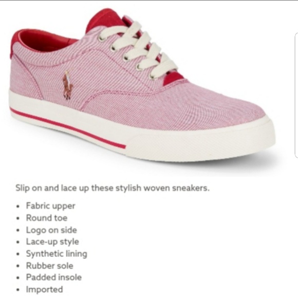 Polo Ralph Lauren Other - NIB! POLO RALPH LAUREN SNEAKERS